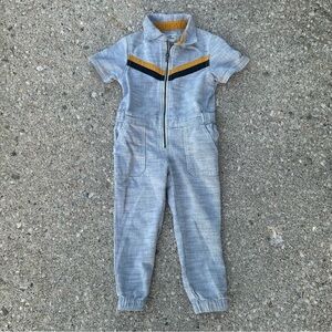 Genuine Kids OshKosh Denim Jumpsuit Coverall “I’m With the Band” 4T Toddler